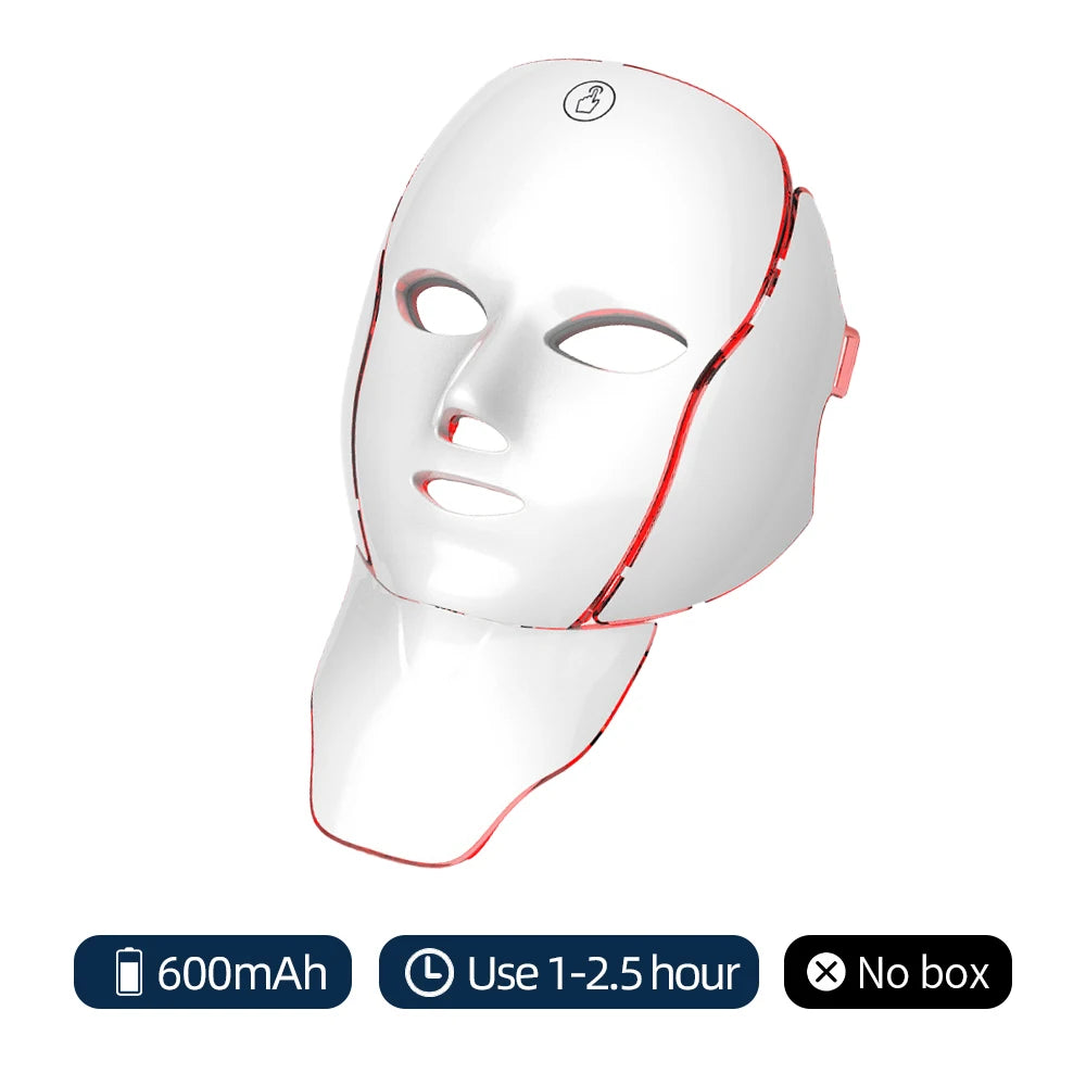 7- Color LED Face & Neck Therapy Mask